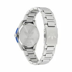 Adidas Unisex Uhr CODE THREE Edelstahl Silber AOSY22518