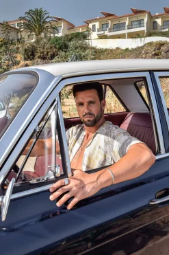 Anhänger mit Kette 925/- Silber matt oxidiert Flechtoptik 41184709771358