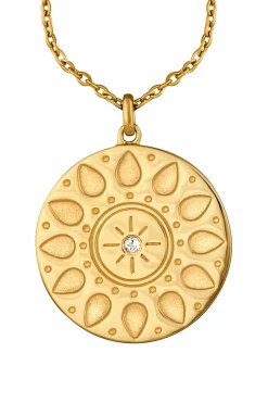 Anhänger mit Kette 925/- Sterling Silber Topas Mandala 41184633028702