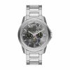 Armani Exchange Herren Armbanduhr Silber / Grau AX1736