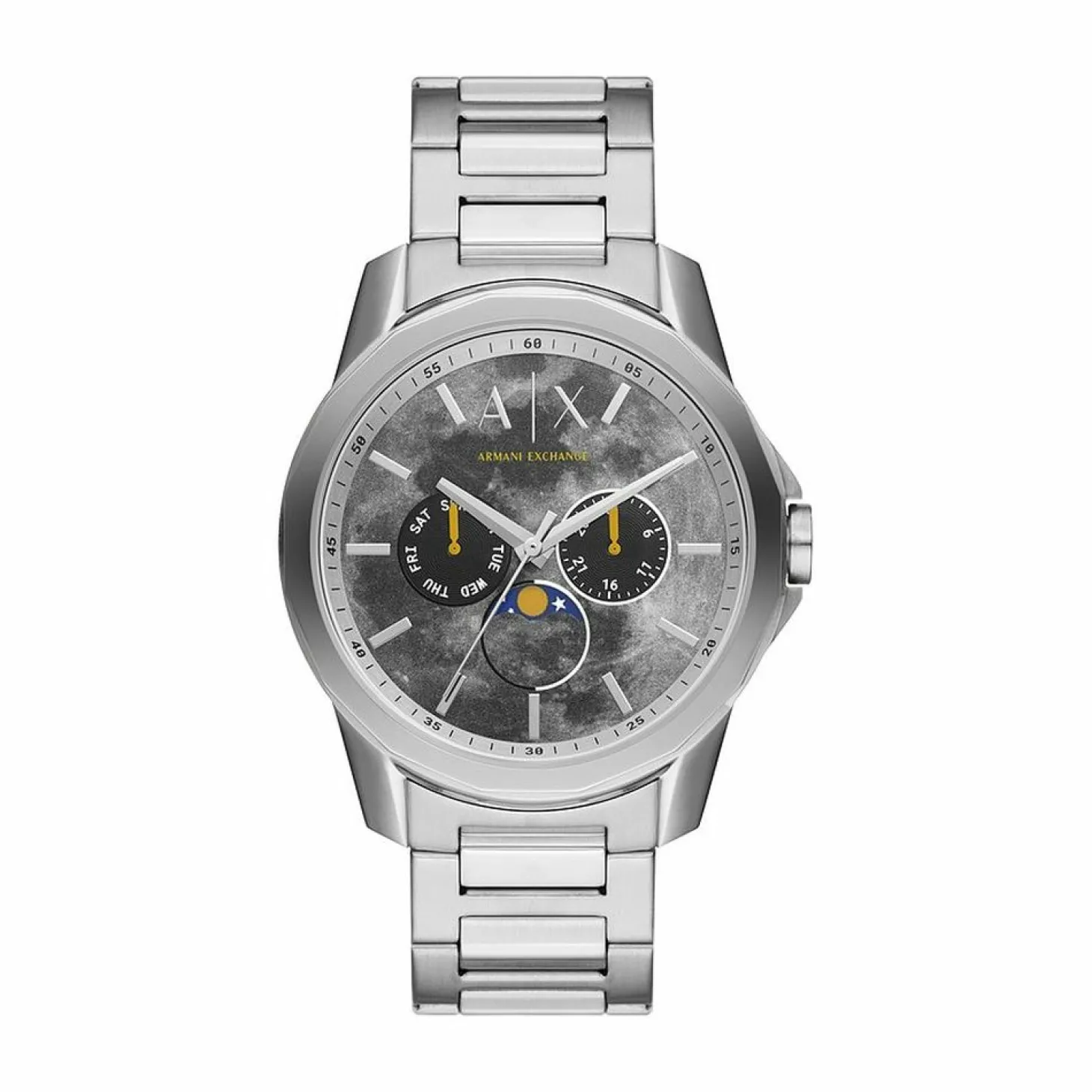 Armani Exchange Herren Armbanduhr Silber / Grau AX1736