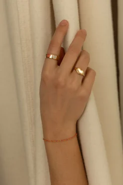 Armband 925 Silber vergoldet Email in pink und orange 41185186545758