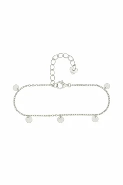 Armband 925 Silber rhodiniert Anhänger Plättchen 41184956383326