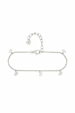 Armband 925 Silber rhodiniert Anhänger Herzen 41184954908766