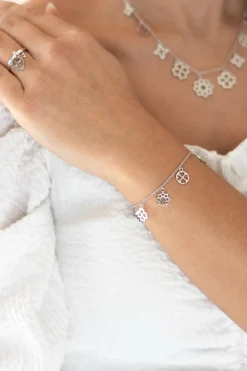 Armband 925 Silber rhodiniert Anhänger 41184993804382