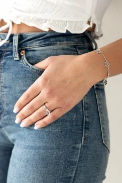 Armband 925 Silber rhodiniert Anhänger 41184993804382