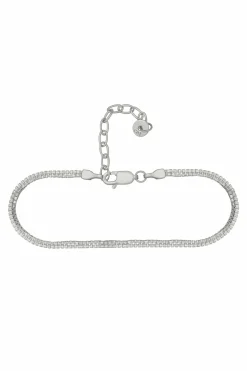 Armband 925/- Sterling Silber rhodiniert zweireihige Venezianer Kette 41184682606686