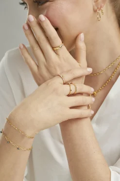 Armband 925/- Sterling Silber vergoldet Flachpanzer Kette gedreht 41184788938846