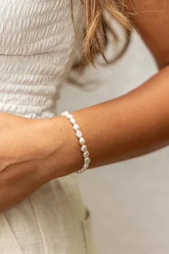 Armband 925 Sterling Silber vergoldet Perlen 41185174782046