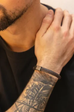 Armband Leder braun 21cm + Verlängerung 41185185136734