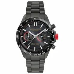 ASTON MARTIN Herren Armbanduhr Chronograph AML ICON schwarz MTIS1F504