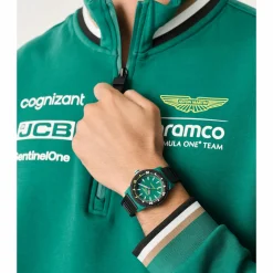 ASTON MARTIN Herren Armbanduhr AM FORMULA 1 40 mm Grün/SchwarzMTFK1F502