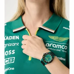 ASTON MARTIN Herren Armbanduhr AM FORMULA 1 40 mm Grün/SchwarzMTFK1F502