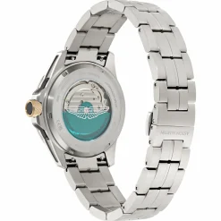ASTON MARTIN Herren Armbanduhr AML THRILL Silber/Grün MTRR1F5051F505