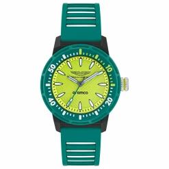 Aston Martin Herren Armbanduhr AM Formula 1 MTFK1F501 Grün Schwarz 40 mm