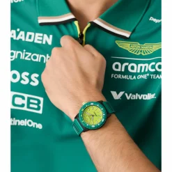 Aston Martin Herren Armbanduhr AM Formula 1 MTFK1F501 Grün Schwarz 40 mm