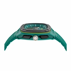 ASTON MARTIN Herren Armbanduhr AM FORMULA 1 Grün/Silikon MTFO1F501