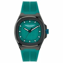 ASTON MARTIN Herren Armbanduhr AML ICON Grün/Schwarz MTIG1F501