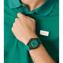ASTON MARTIN Herren Armbanduhr AML ICON Grün/Schwarz MTIG1F501