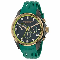 ASTON MARTIN Herren Armbanduhr AML THRILL Grün MTRH1F501