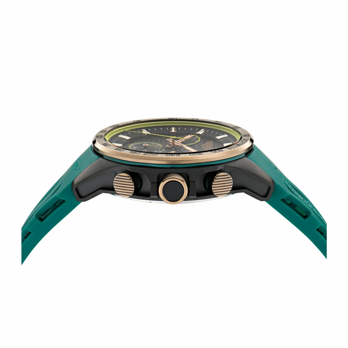ASTON MARTIN Herren Armbanduhr AML THRILL Grün MTRH1F501
