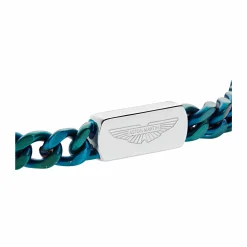 ASTON MARTIN Armband Herren AML ICON Edelstahl Grün/Silber MJIUF5BM5