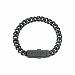 Aston Martin Armband Herren AML ICON Edelstahl Schwarz MJIUF5BM3