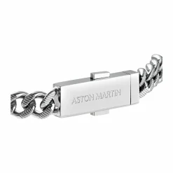 Aston Martin Armband Herren AML ICON Edelstahl Silber MJIUF5BL2