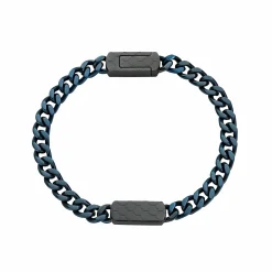 ASTON MARTIN Armband Herren AML ICON Edelstahl Blau/Schwarz MJIUF5BM6