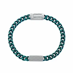 Aston Martin Armband Herren AML ICON Edelstahl Grün MJIUF5BL5