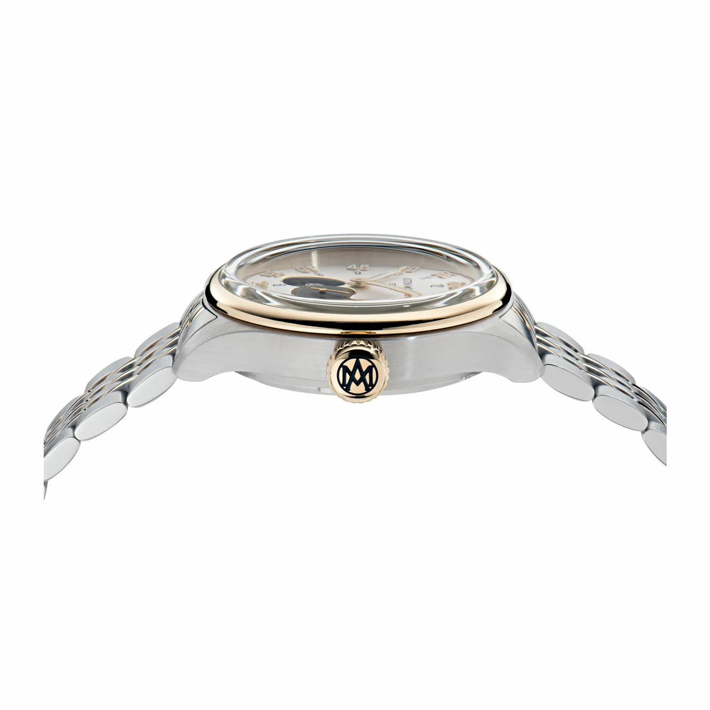 Aston Martin Automatikuhr Herrenuhr AML Timeless Silber/Gold MTTS1F503