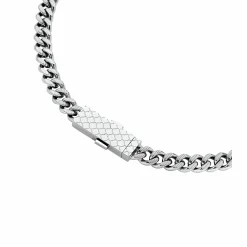 Aston Martin Halskette Herren AML ICON Edelstahl Silber MJIUF5NU0