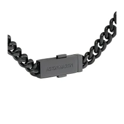 Aston Martin Halskette Herren AML ICON Edelstahl Schwarz MJIUF5NU1
