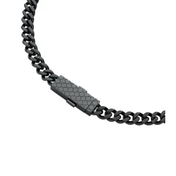 Aston Martin Halskette Herren AML ICON Edelstahl Schwarz MJIUF5NU1