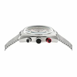 ASTON MARTIN Herren Armbanduhr AML TIMELESS MTTS2F501 Silber Chronograph