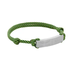 Aston Martin Herren‑Armband AM FORMULA 1 Grün/Silber MJFHF5BU2