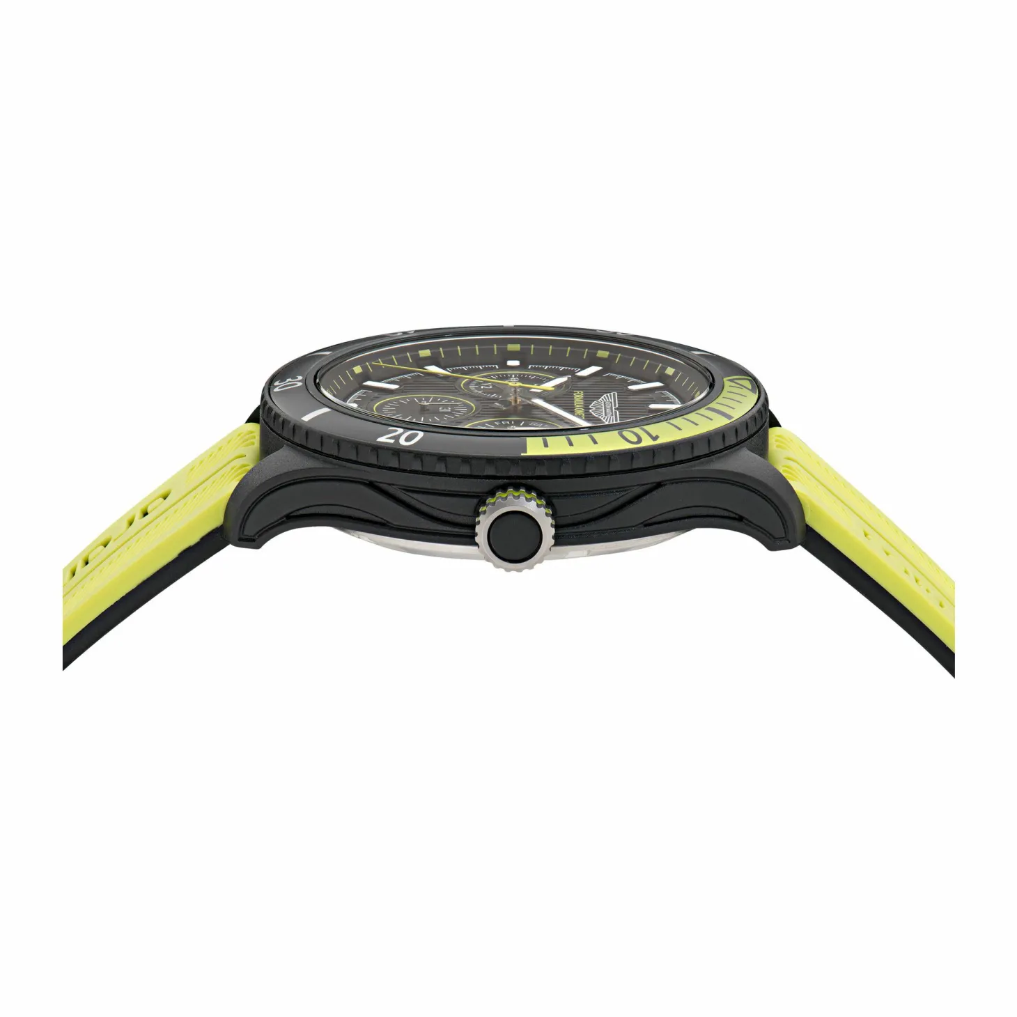 Aston Martin Herrenuhr Formula 1 Quartz 46 mm Schwarz Silikon MTFP1F502