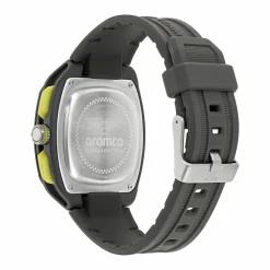 Aston Martin Herren­uhr Formula 1 Chronograph 44 mm Grau/Silikon MTFO1F504