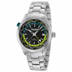 Aston Martin Uhr Herren AML ICON MTIZ1F503 Schwarz/Silber