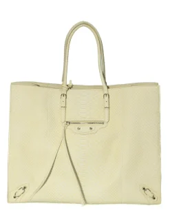 BALENCIAGA Damen Handtasche Pythonleder