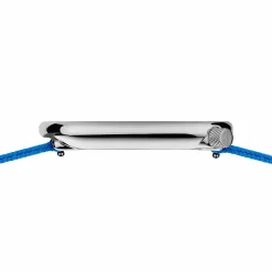 Bering Armbanduhr OCEAN PEBBLE MIT RECYCELTEM OZEAN-PLASTIK blau 18040-308