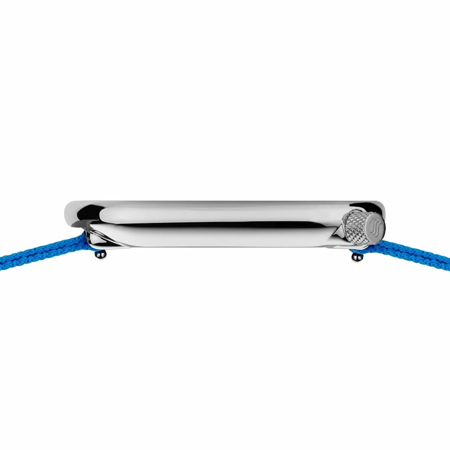 Bering Armbanduhr OCEAN PEBBLE MIT RECYCELTEM OZEAN-PLASTIK blau 18040-308