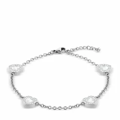 Bering Damen Armband Armkette Arctic Symphony silber glänzend 641-17-X0