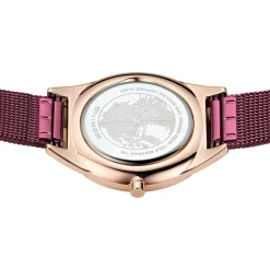 Bering Damen Armbanduhr Ultra Slim 31 mm 3 ATM Saphirglas Slim Design Armband Milanaise 17031-969