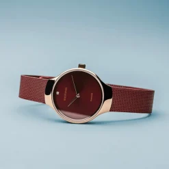 Bering Damen Armbanduhr Charity 26 mm Armband Milanaise 13326-Charity