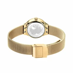 Bering Damen Armbanduhr gold, weiß Classic 13326-334