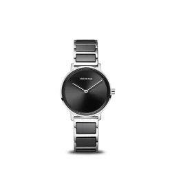 BERING Damen Quarzuhr Ceramic Silver and Black 18531-742