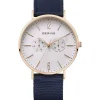 Bering Herren Armbanduhr Classic 40 mm 3 ATM Saphirglas Slim Design 14240-864