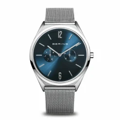 Bering unisex Armbanduhr Ultra Slim Armband Milanaise 17140-007