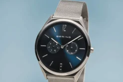 Bering unisex Armbanduhr Ultra Slim Armband Milanaise 17140-007